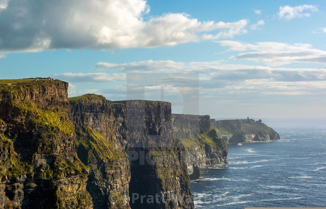 "The Cliffs of Moher: A Stunning View" stock image