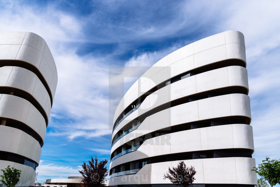 "Luxury New Residential Development in Madrid, Spain" stock image