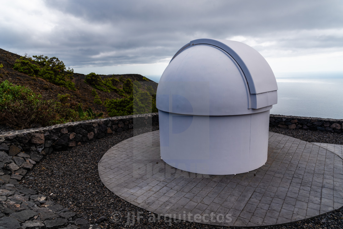 "Astronomic Observatory in La Palma" stock image