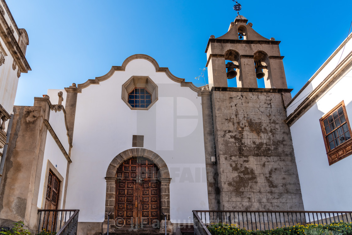 "Church of San Francisco in Icod de los Vinos, Tenerife" stock image