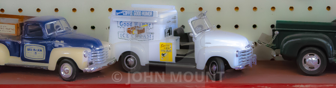 "Good Humor Truck" by JOHN MOUNT - £20.00 "Good Humor Truck" stock image