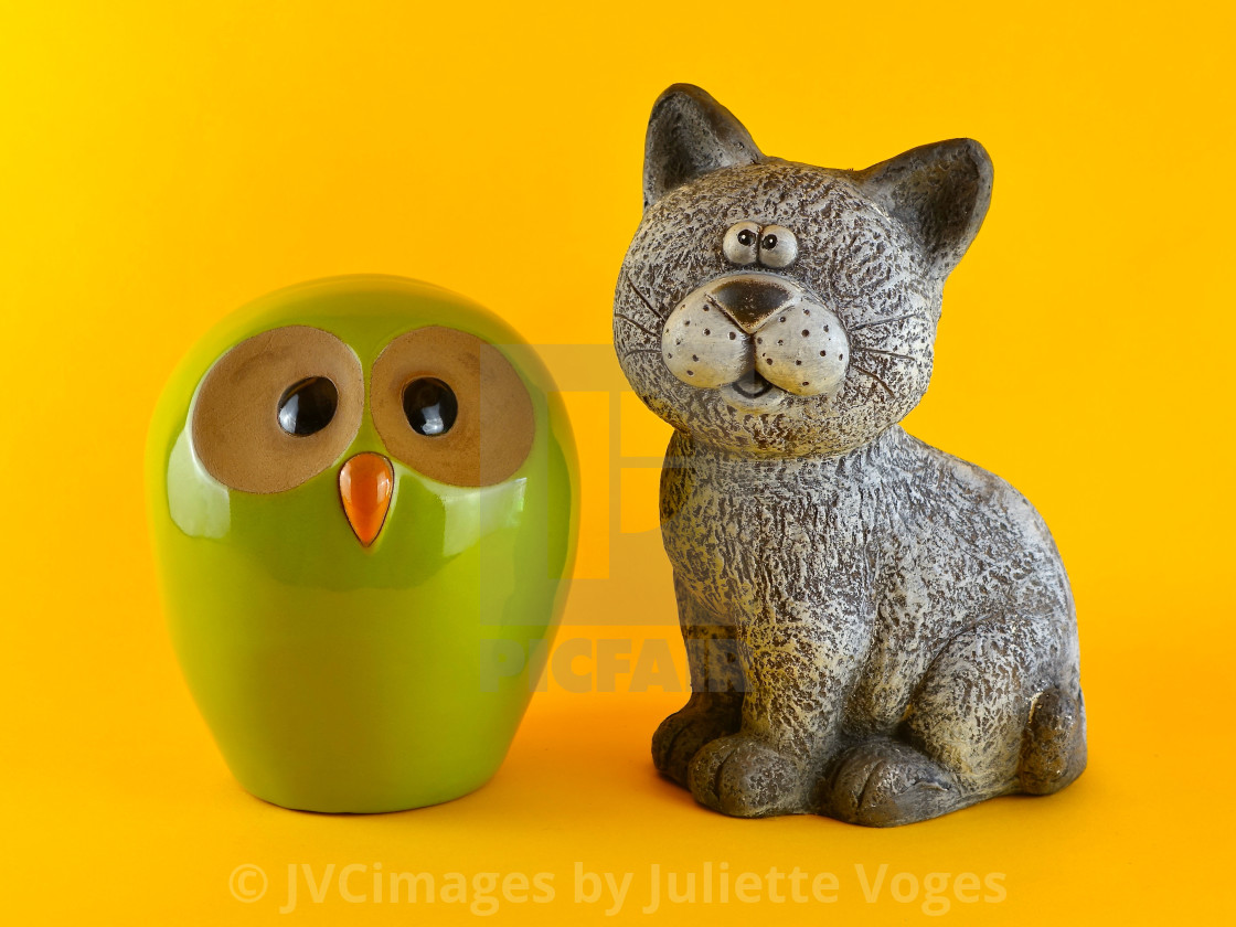 "The Owl & The Pussycat" stock image