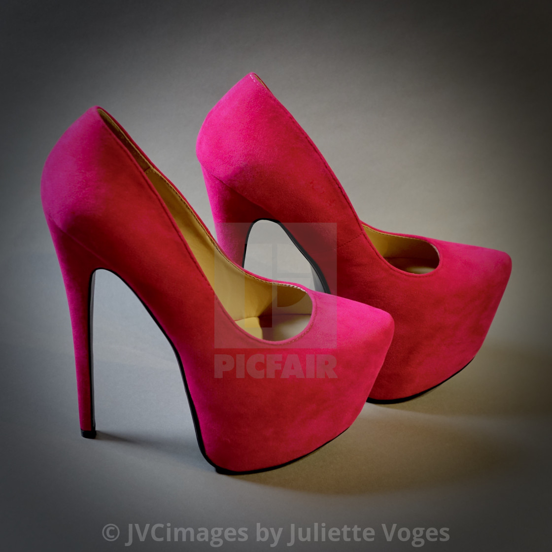 "Shoe Stories : Double Pink" stock image