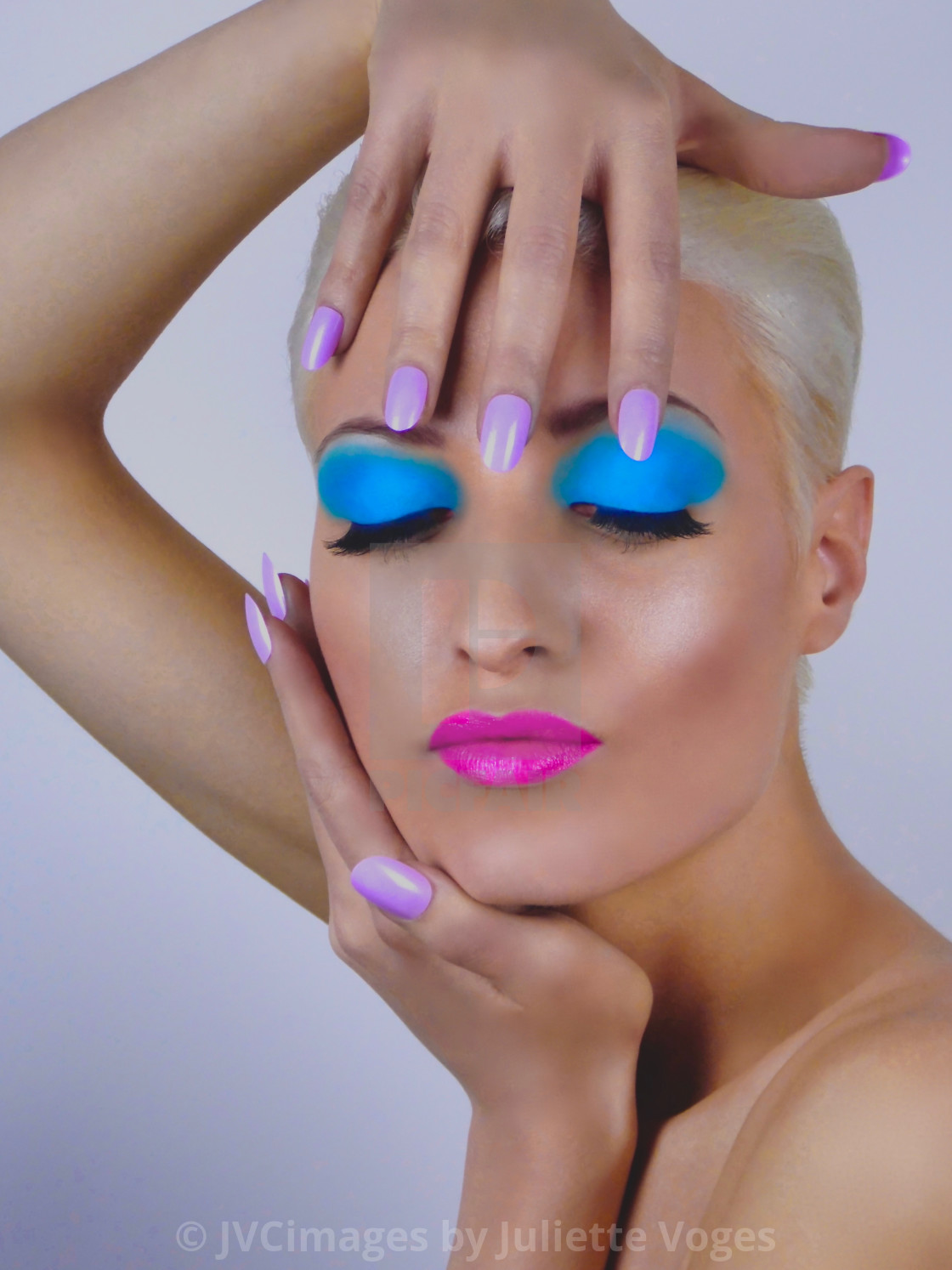 "Beauty Makeup : Colour Pop" stock image