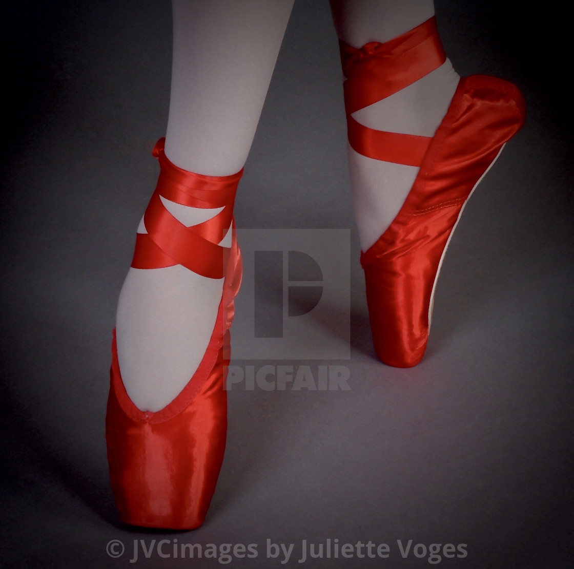 "Shoe Stories : En Pointe In Red" stock image