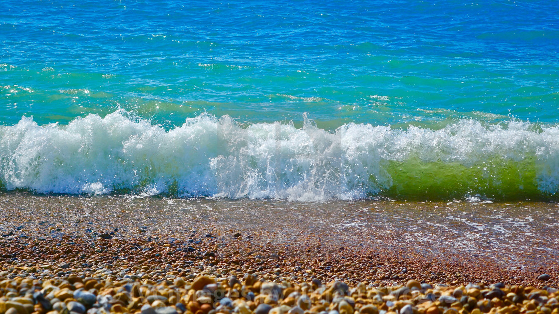 "Sea Surf At The Shore" by JVCimages by Juliette Voges - £10.00 "Sea Surf At The Shore" stock image