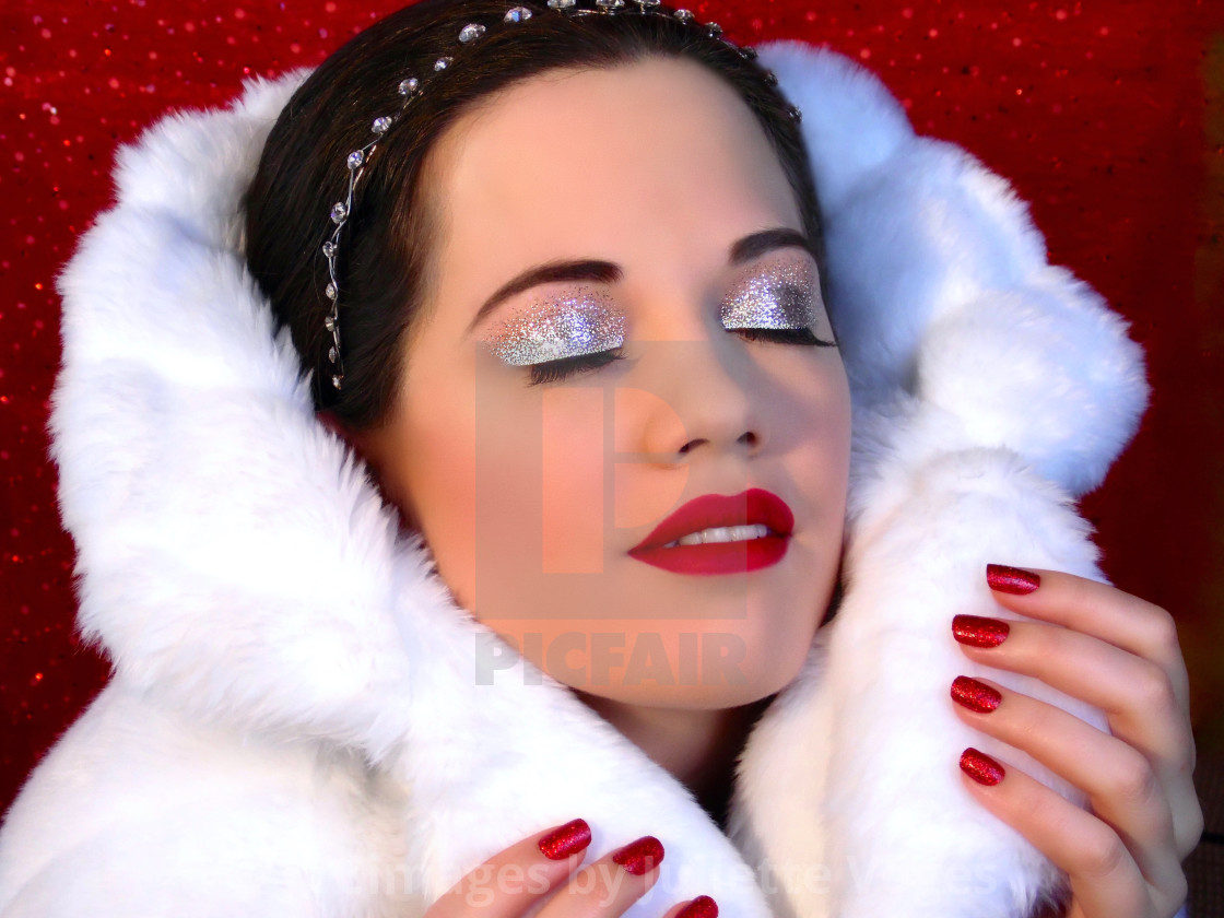 "All Wrapped Up For Christmas" by JVCimages by Juliette Voges - £10.00 "All Wrapped Up For Christmas" stock image