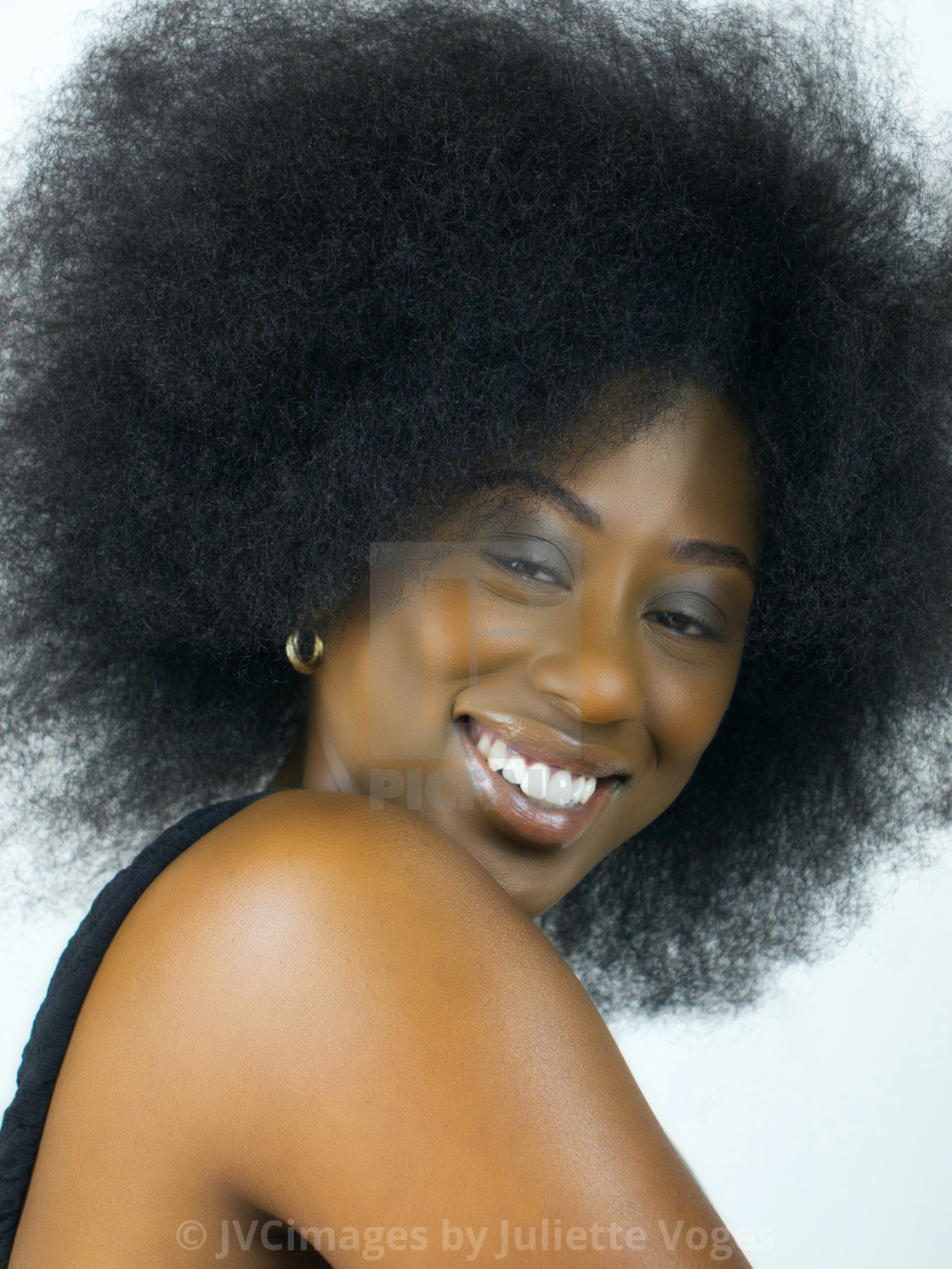 "Celebrate The Afro : Just Happy" stock image