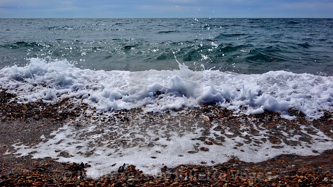 "Sea Surf Curls" stock image