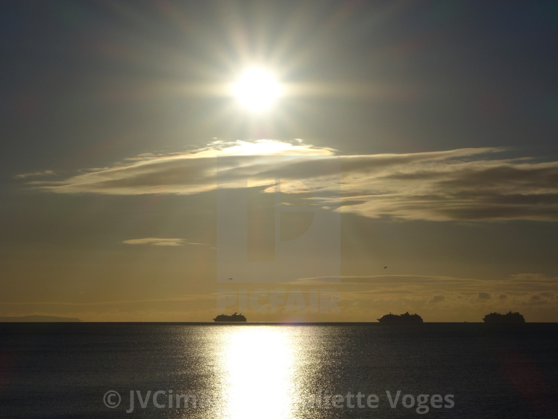 "I Saw Three Ships" stock image