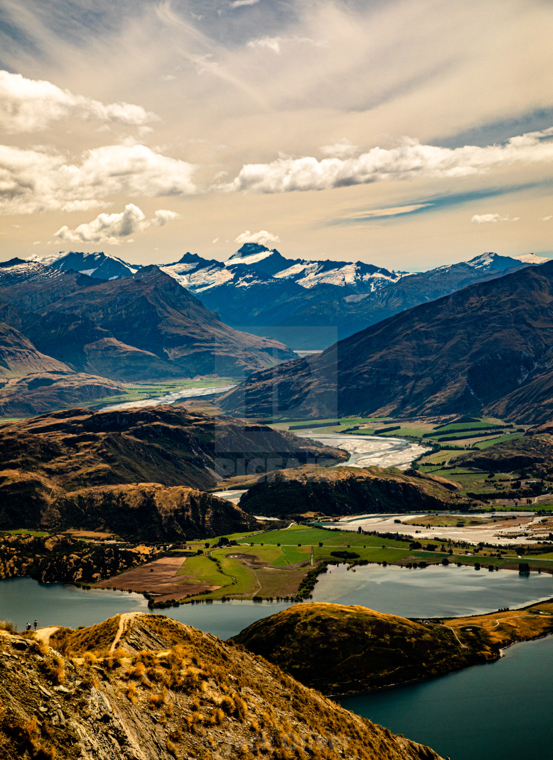 "ROYS PEAK" by Jack Oliver - £6.20 "ROYS PEAK" stock image