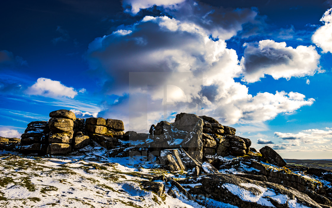 "Pew Tor" by Jack Oliver - £12.40 "Pew Tor" stock image