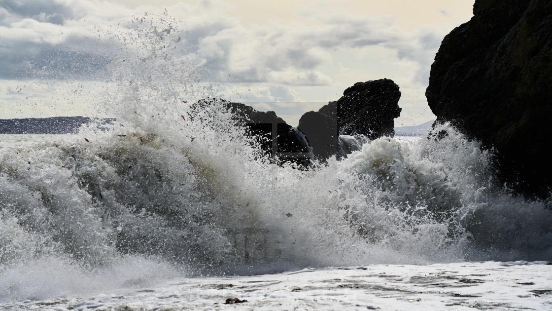 "Stormy weather" stock image