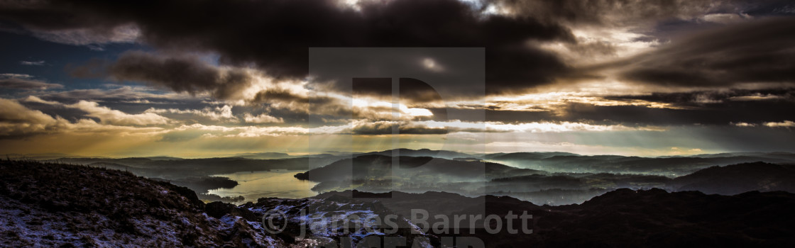 "Lake Windermere" stock image