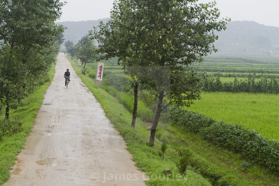 "Life in North Korea" stock image