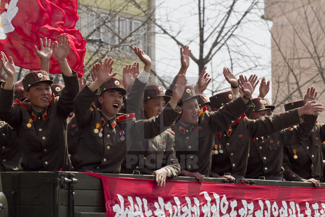 "Military Parade" stock image