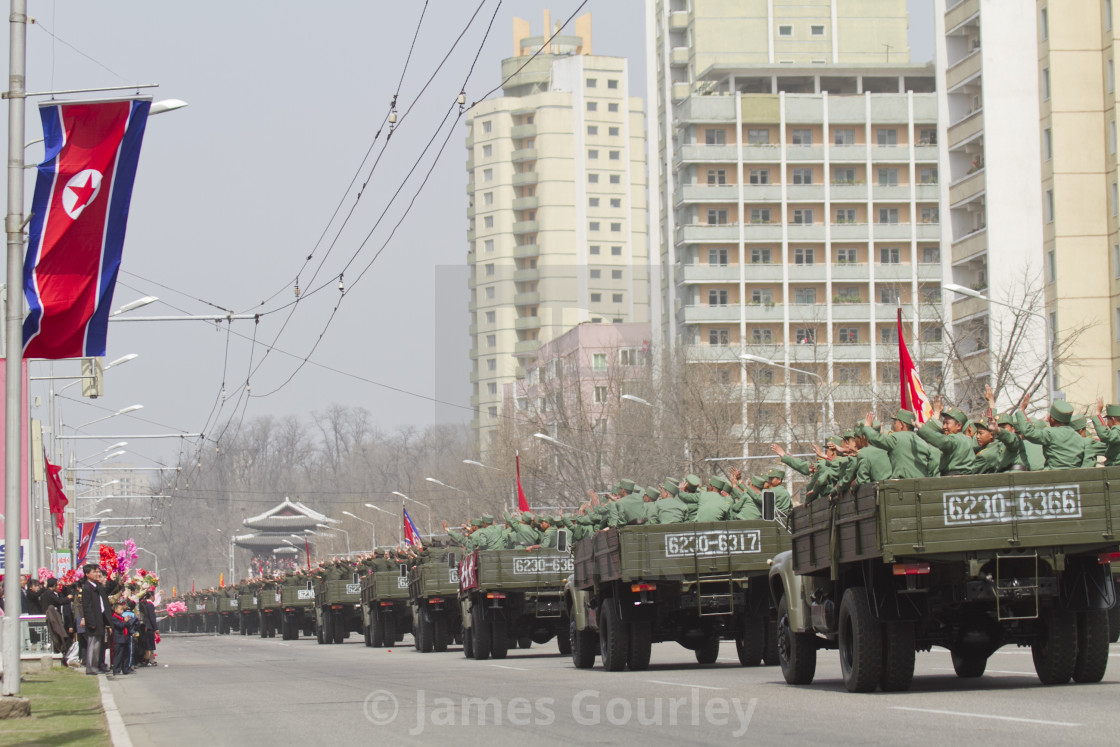 "Military Parade" stock image