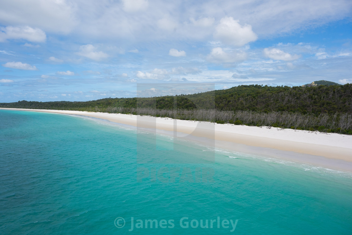 "Whitehaven Beach" stock image