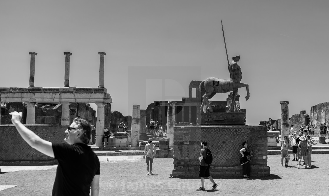 "Pompeii" stock image