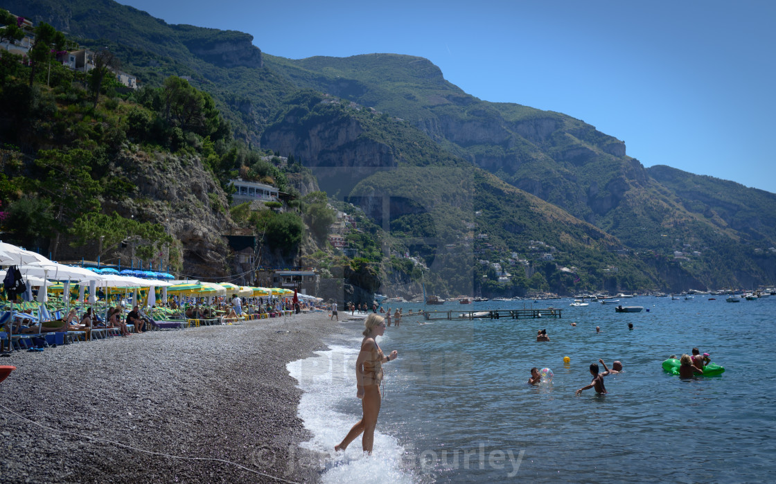 "Positano" stock image