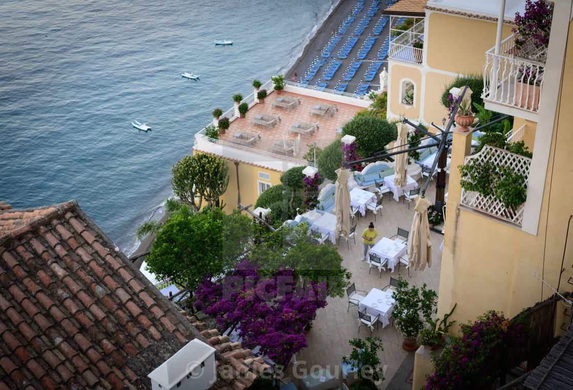 "Positano" stock image