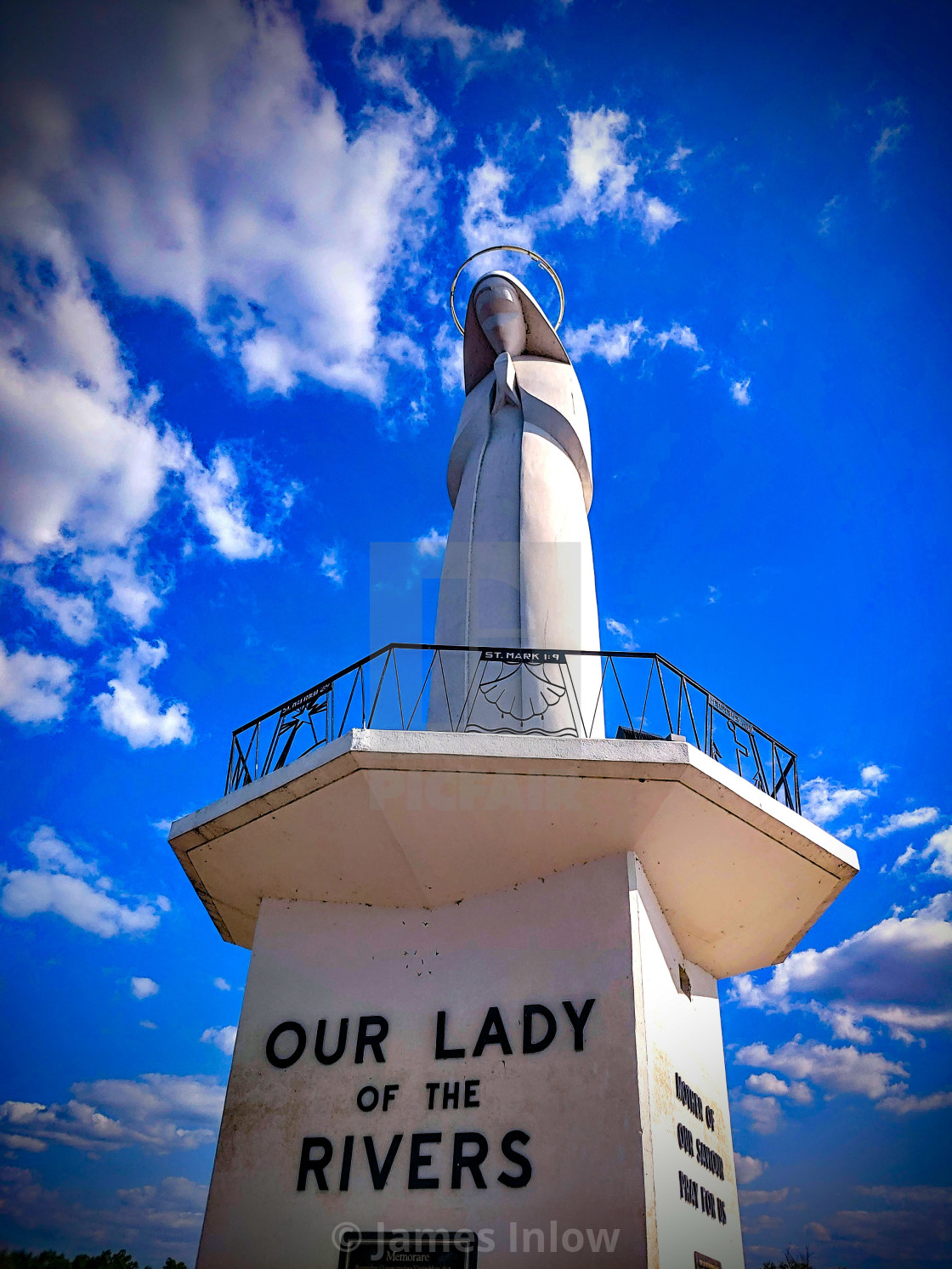 "Our Lady of the Rivers" by James Inlow - $14.91 "Our Lady of the Rivers" stock image