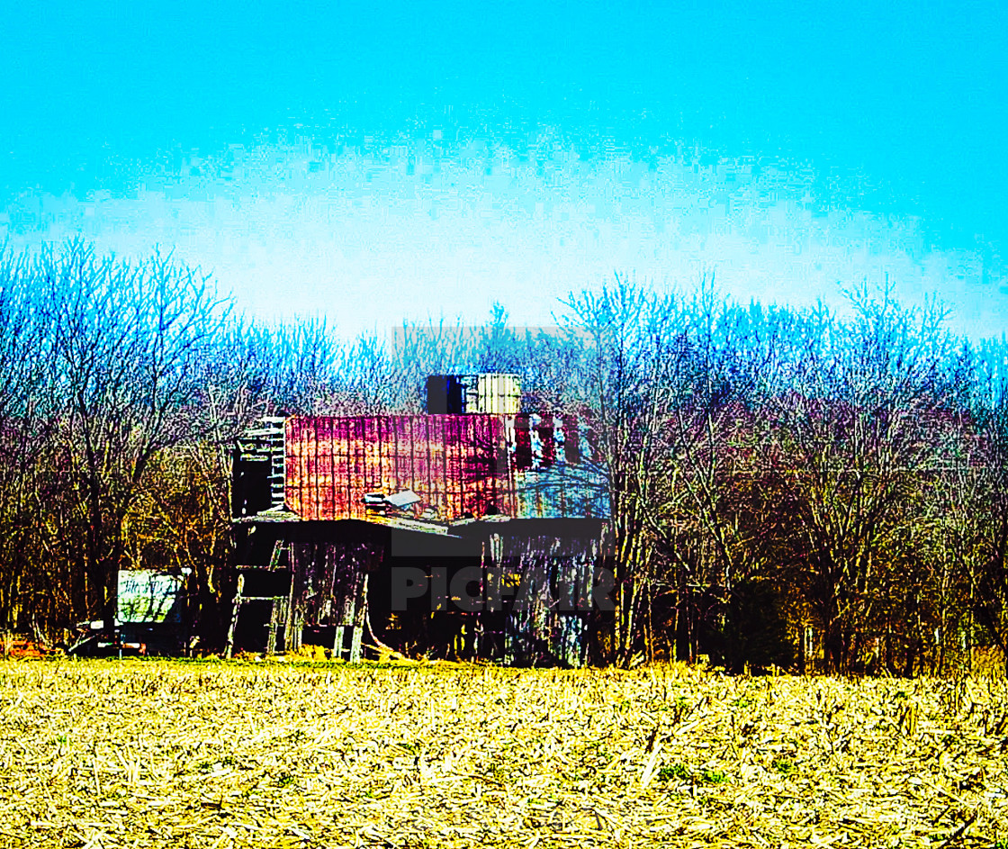"Country Life" by James Inlow - $14.91 "Country Life" stock image