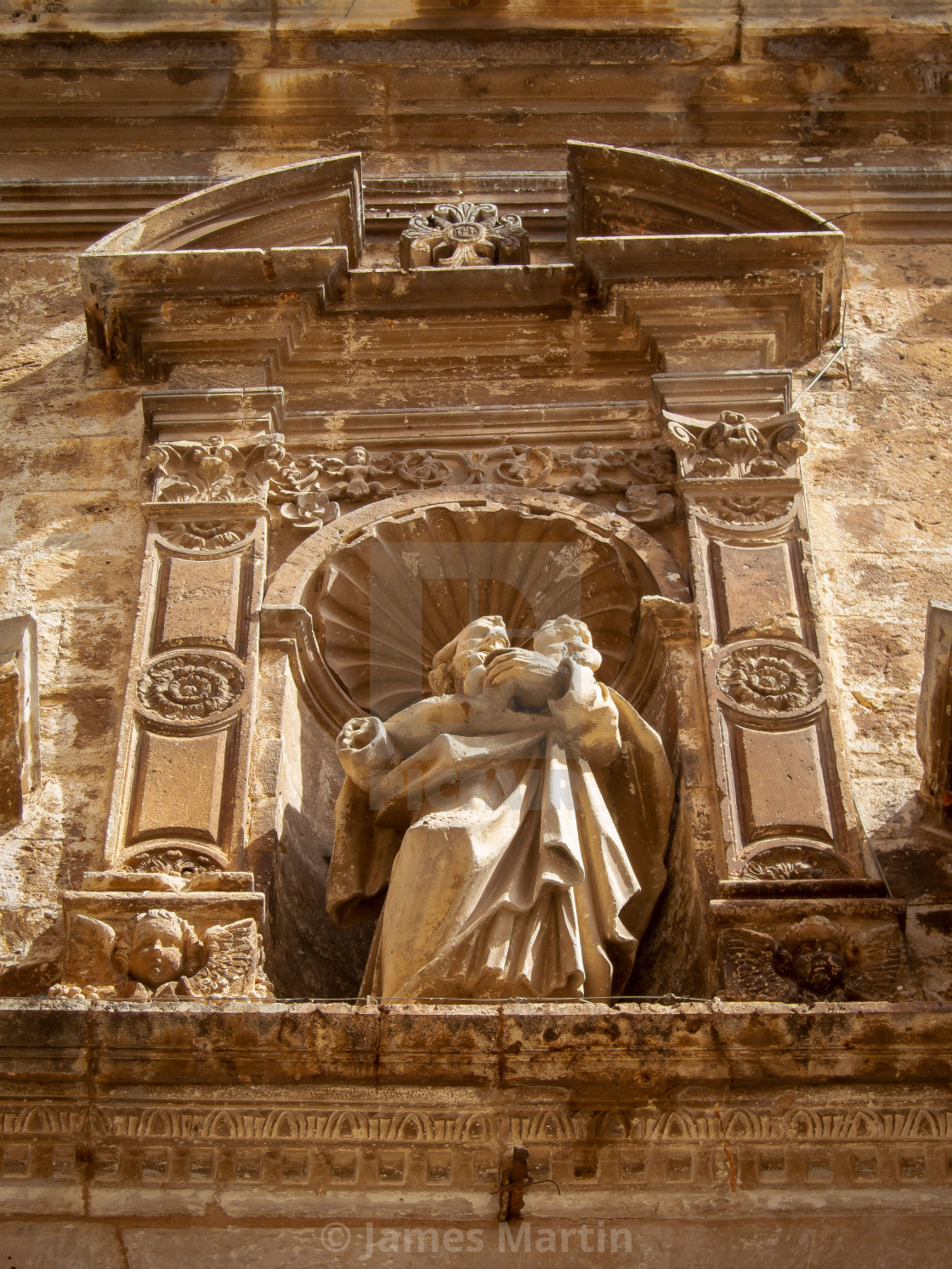 "Conversano Baroque" by James Martin - $10.68 "Conversano Baroque" stock image