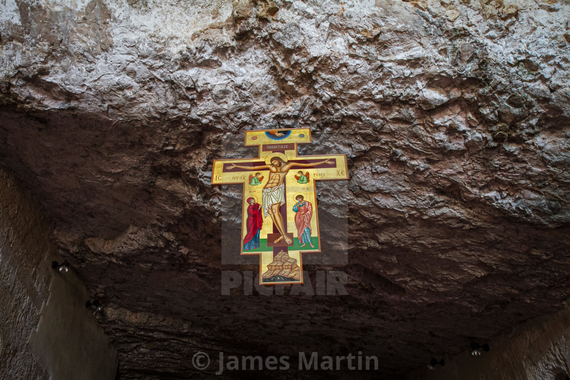 "Byzantine Cross, Abbey of Pulsano" by James Martin - £8.68 "Byzantine Cross, Abbey of Pulsano" stock image