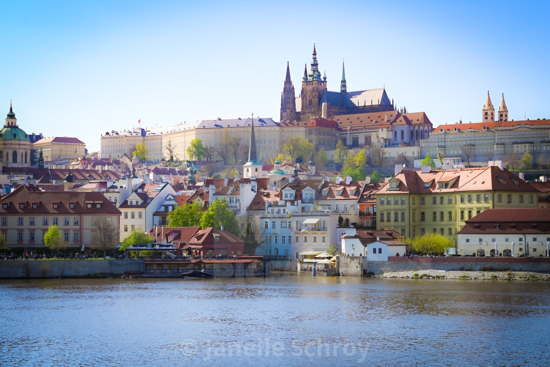 "Prague Castle, Czech Republic" by Janelle Schroy - $15.44 "Prague Castle, Czech Republic" stock image