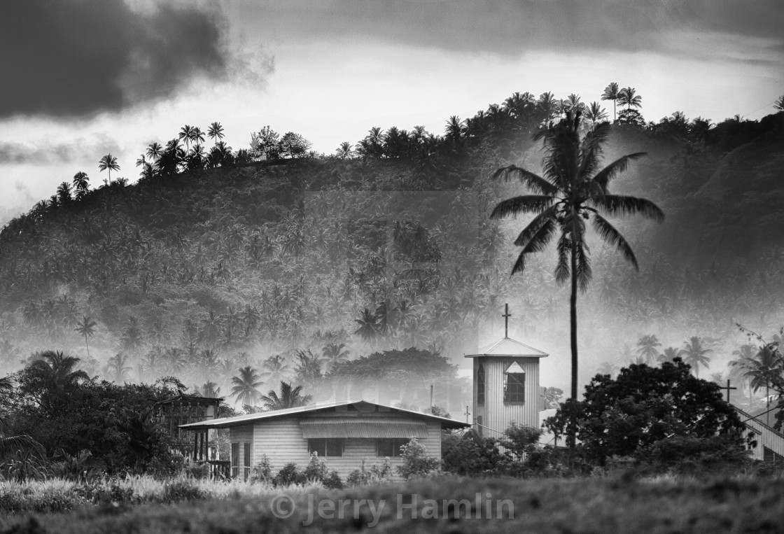 "Mission in Rabaul" stock image