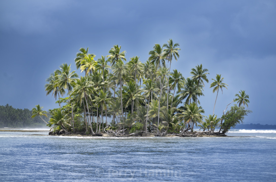 "Perfect Island" stock image