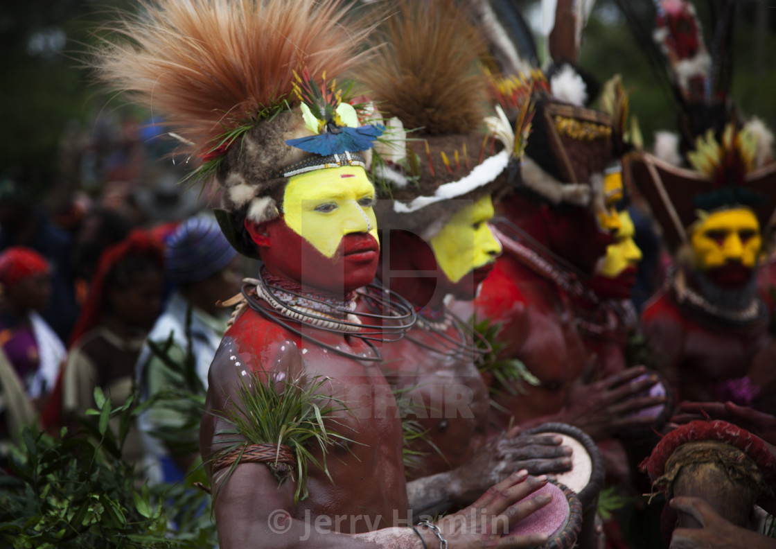 "Huli Wigmen" stock image