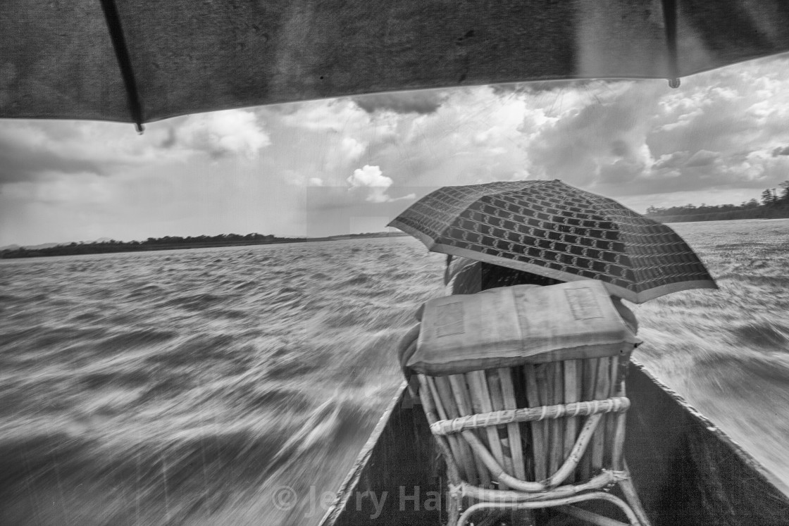 "Into Bad Weather" stock image