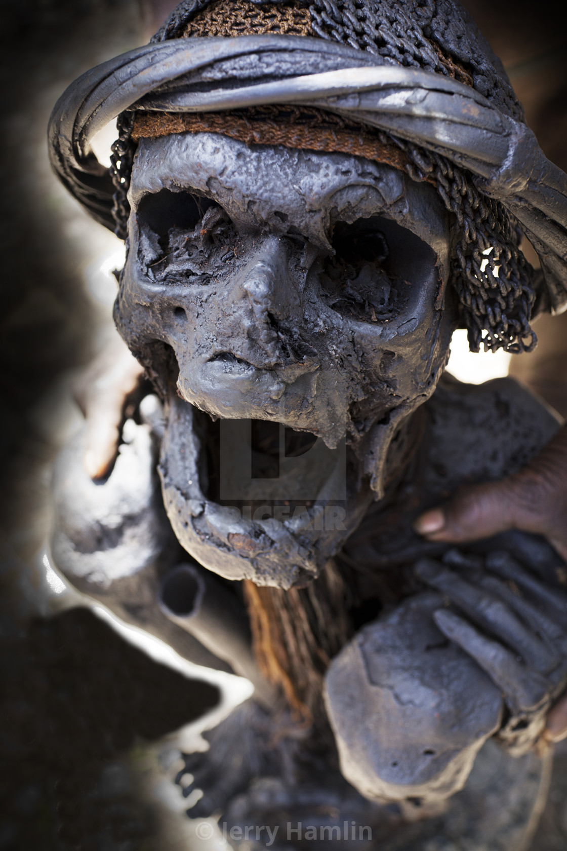 "The Wamena Mummy" stock image