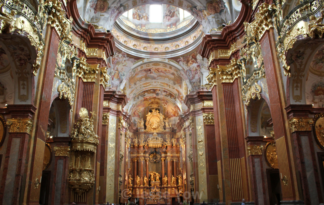 "Melk Abbey" stock image