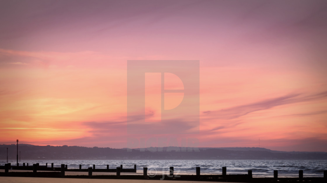 "Dawn View" stock image