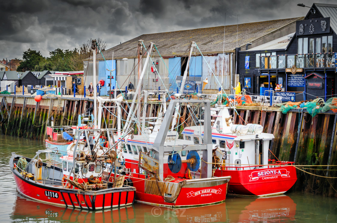 "Harbour Life" stock image