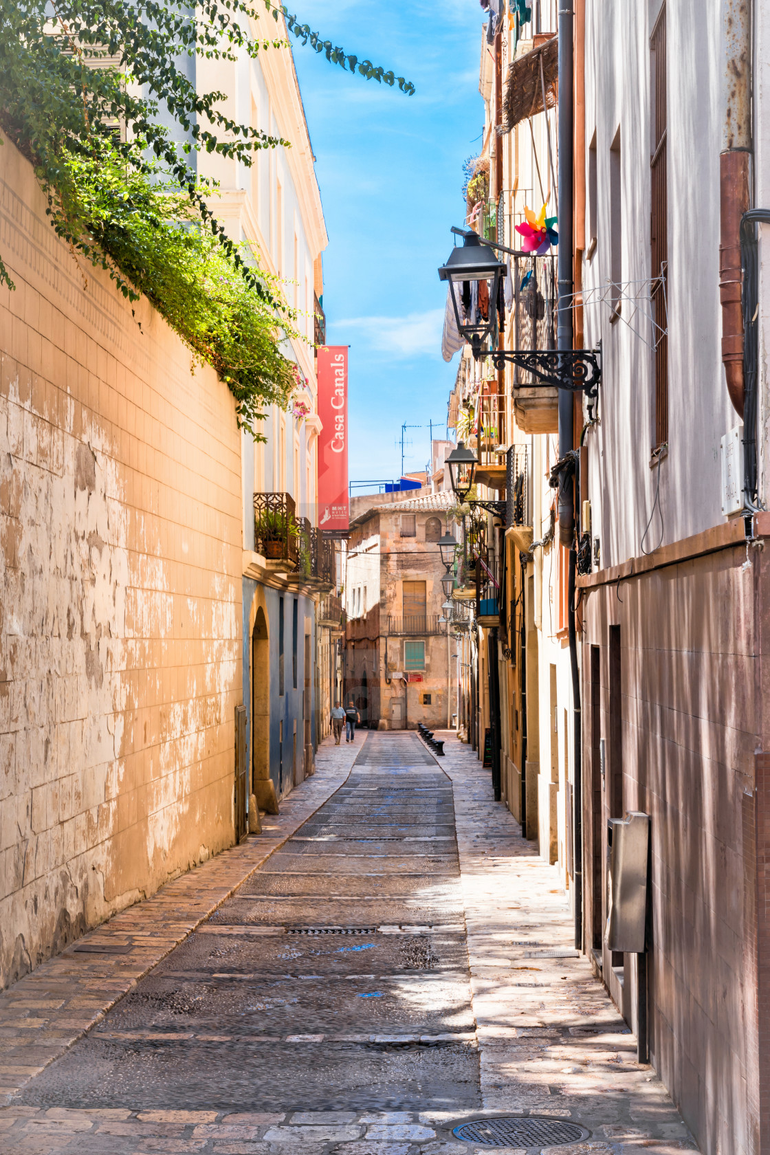 "Tarragona street" stock image