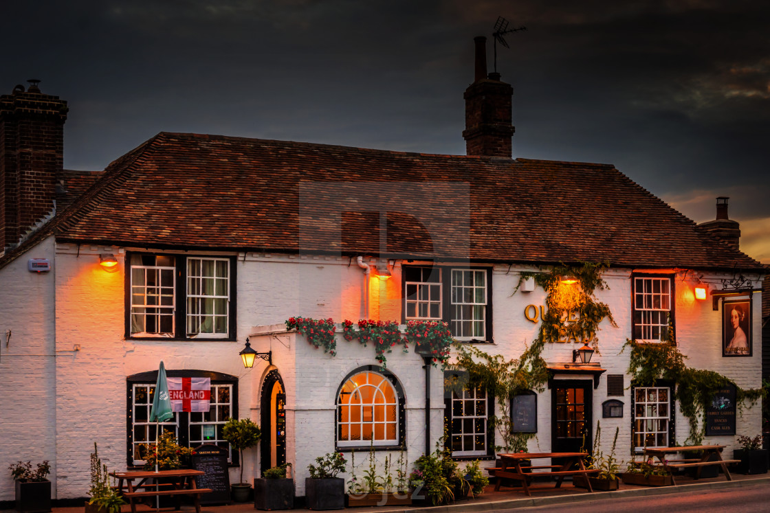 "Queen's Head" stock image