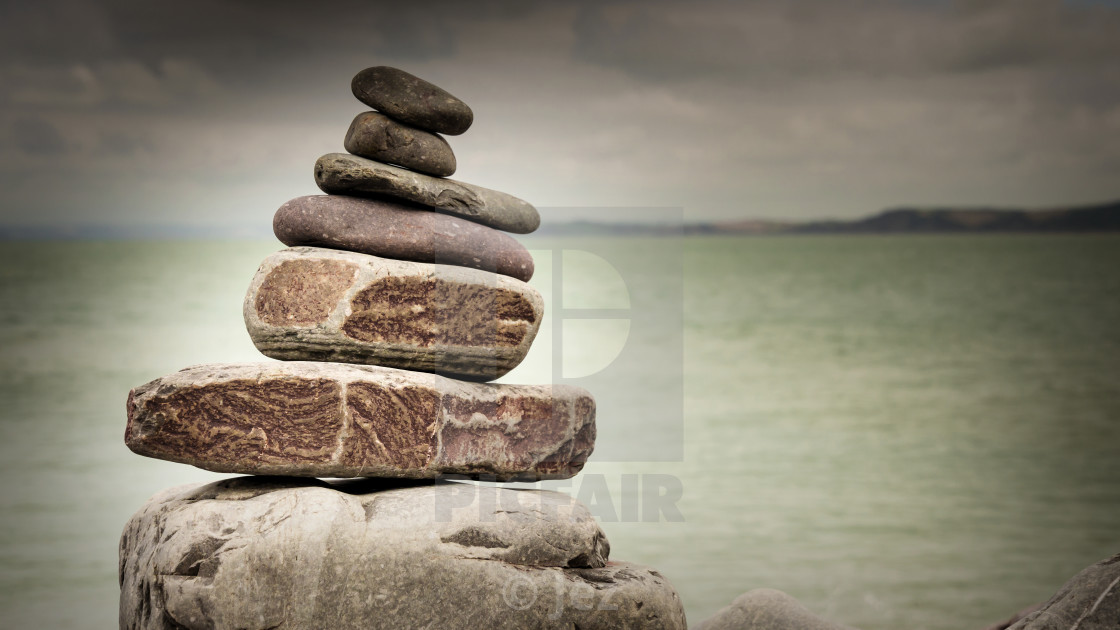 "Clovelly Rocks" stock image