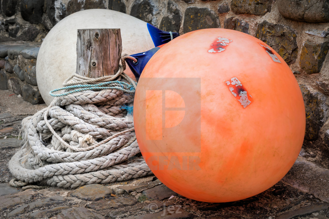 "Ball Buoys" stock image