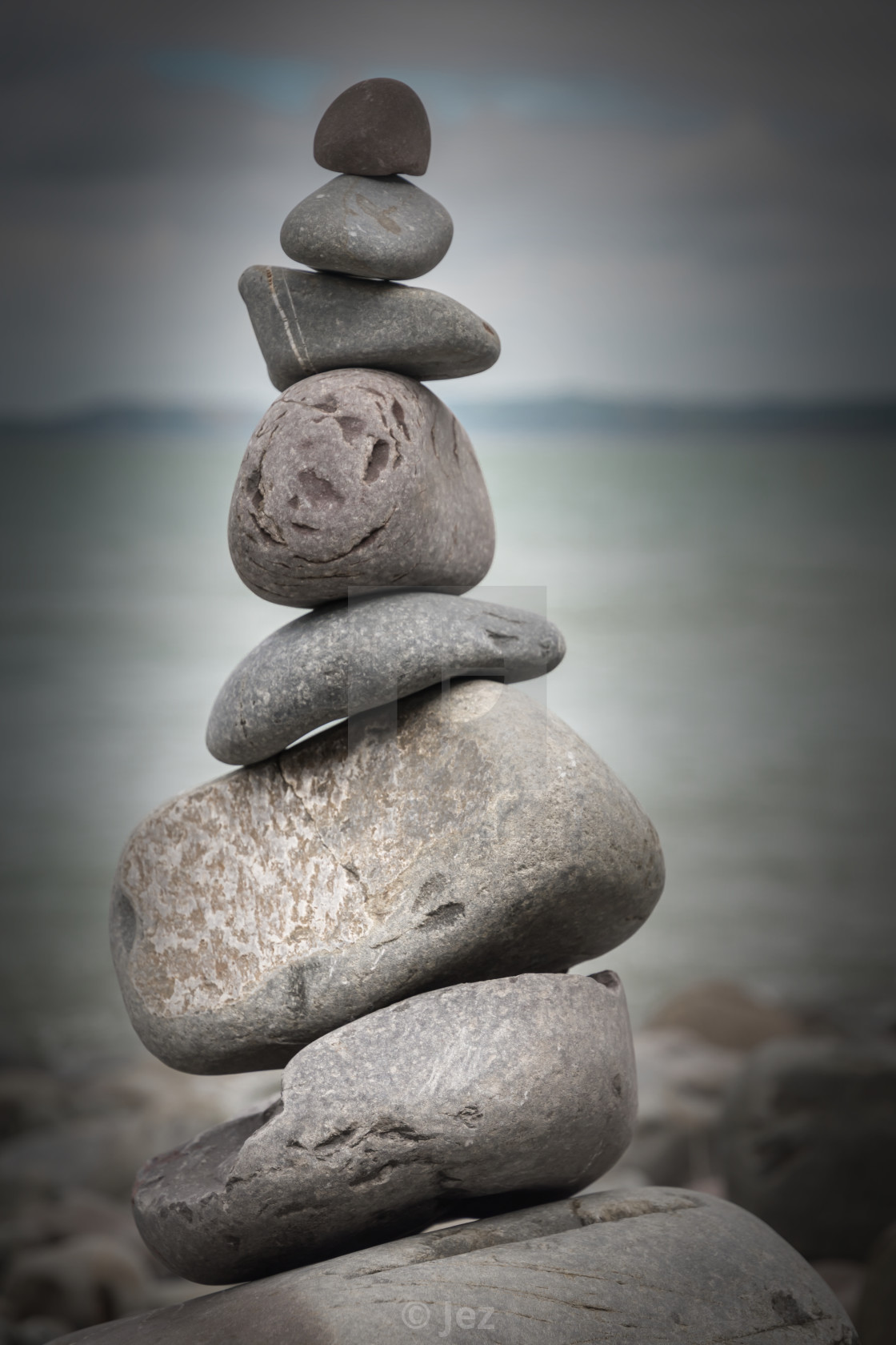 "Happy Rock" stock image