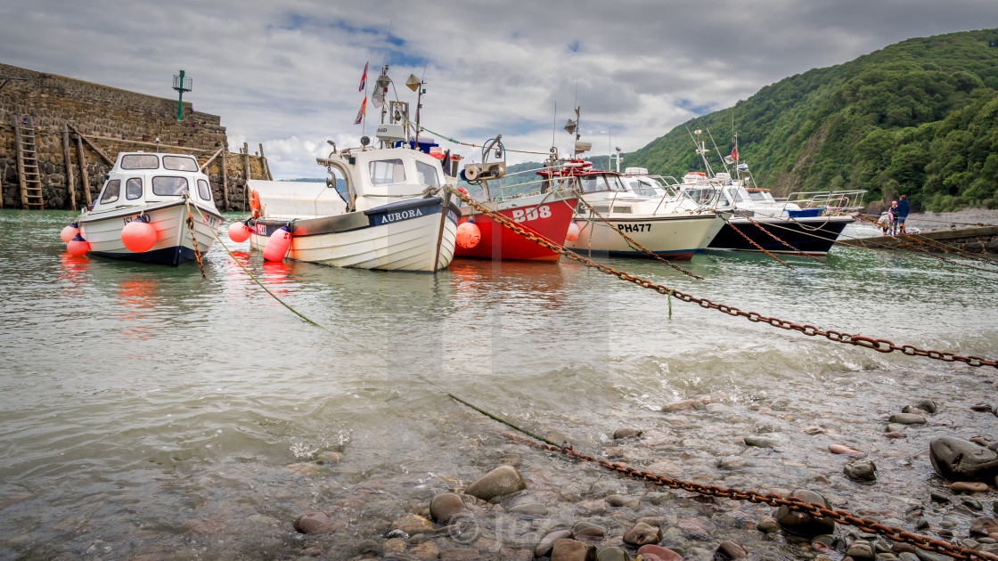 "The Harbor" stock image