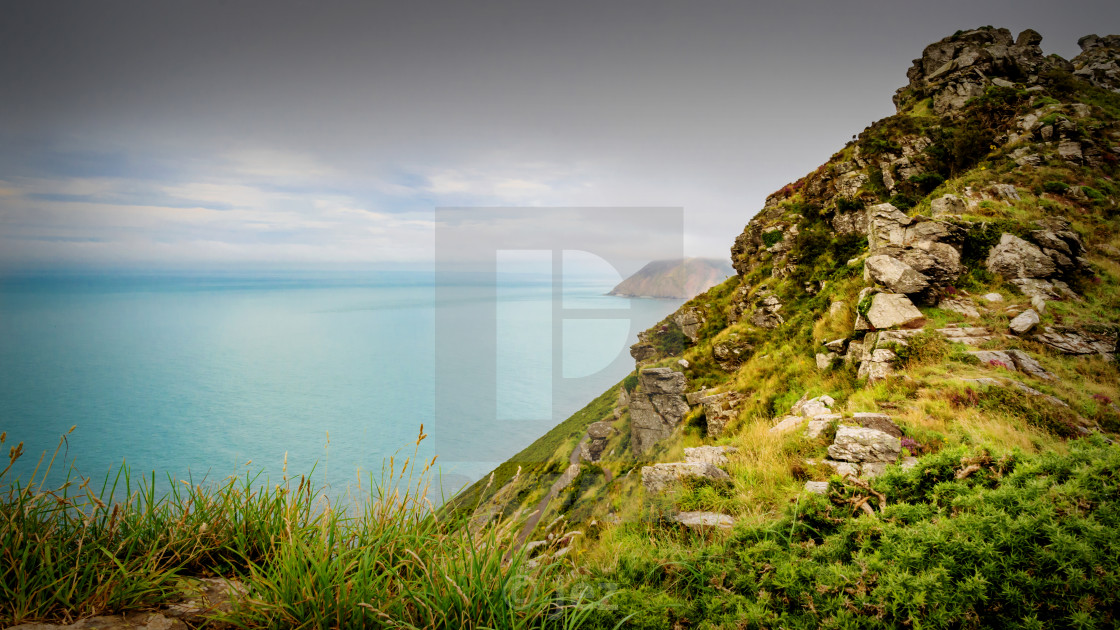 "Valley of Rocks" stock image