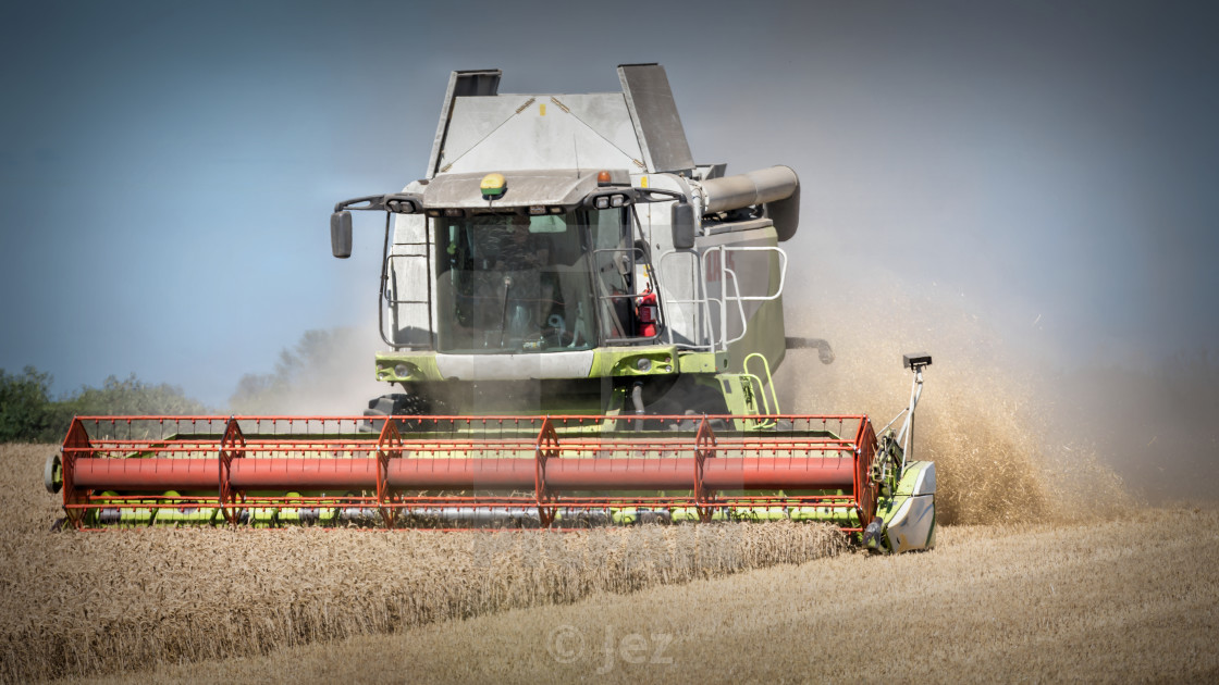 "The Harvester" stock image