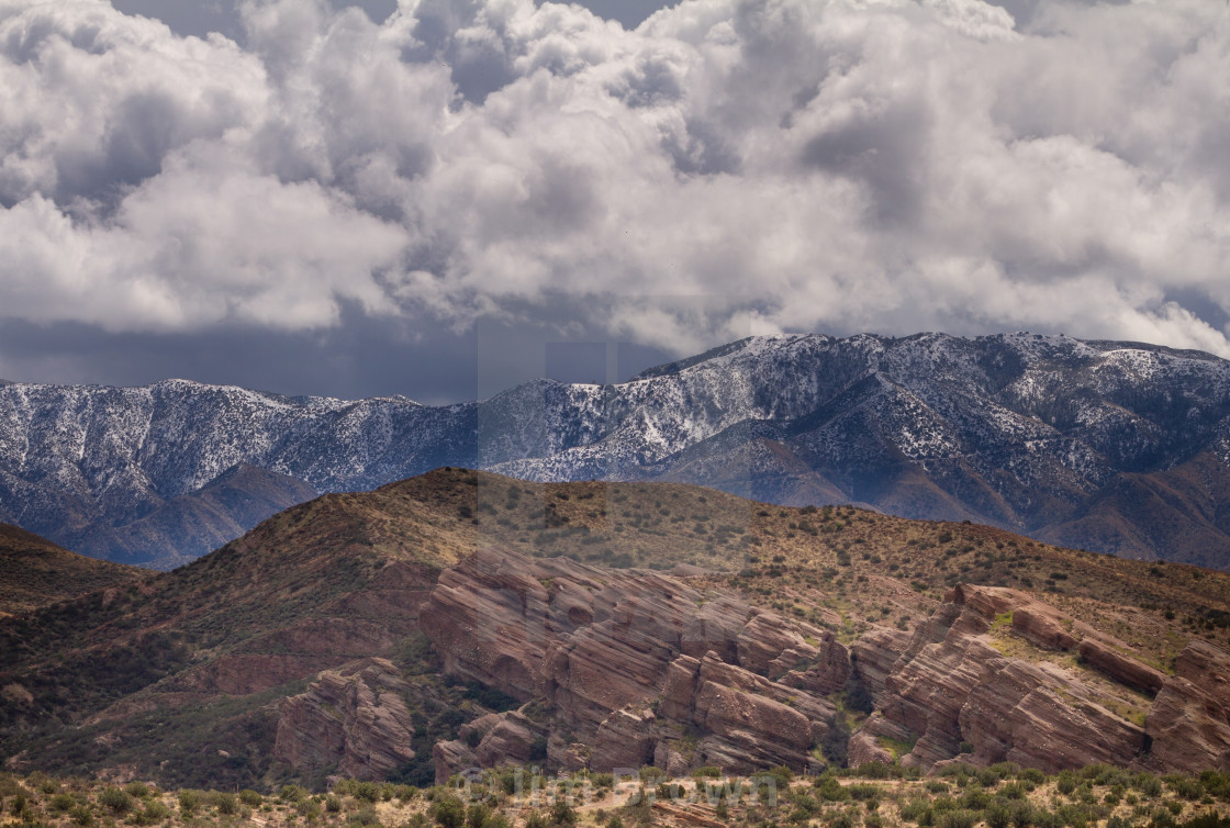"Layers of landscapes" by Jim Brown - £10.00 "Layers of landscapes" stock image