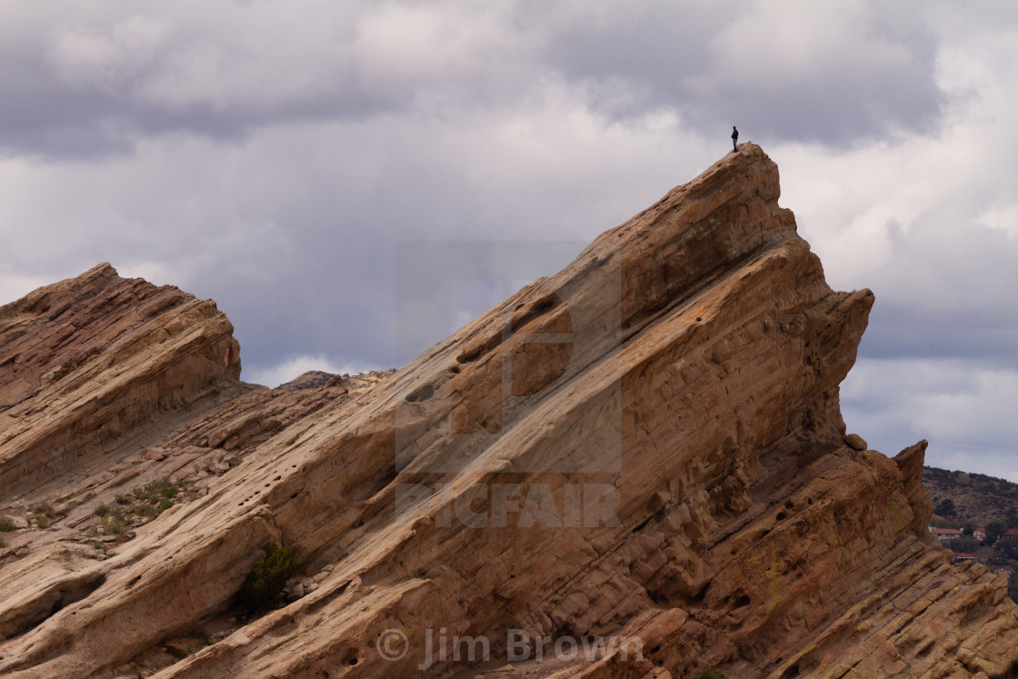 "A successful climb" by Jim Brown - £10.00 "A successful climb" stock image