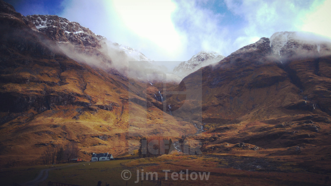 "Glen Coe" stock image