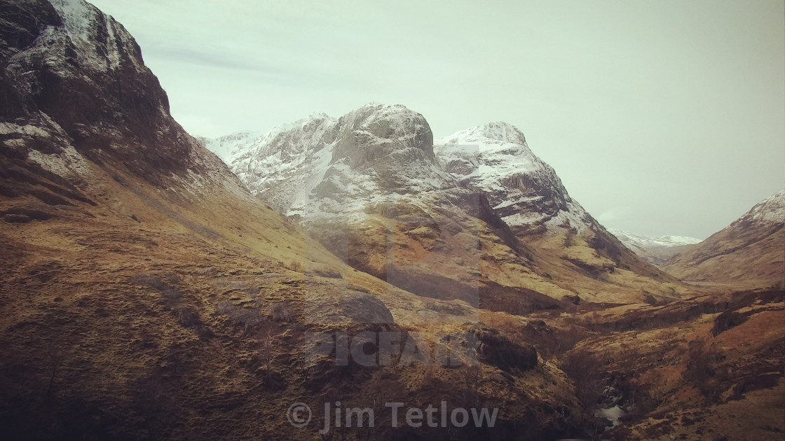 "Glen Coe" stock image